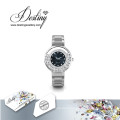 Destiny Jewellery Crystal From Swarovski Classic Leather Watch